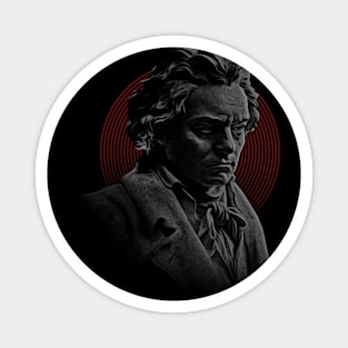 Ludwig van Beethoven Shirt Magnet